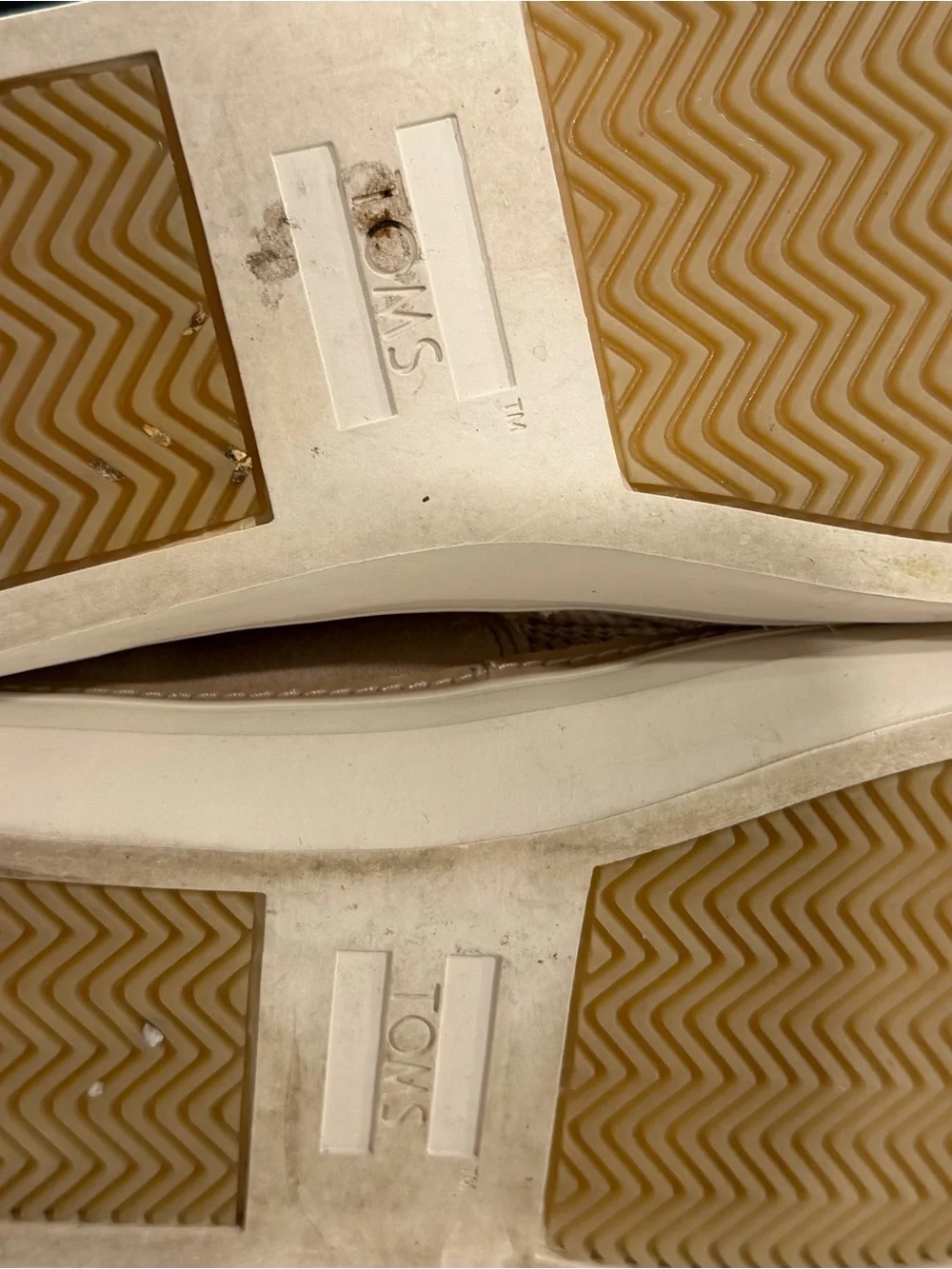 TOMS Men’s Slip-On Suede Loafers in Taupe